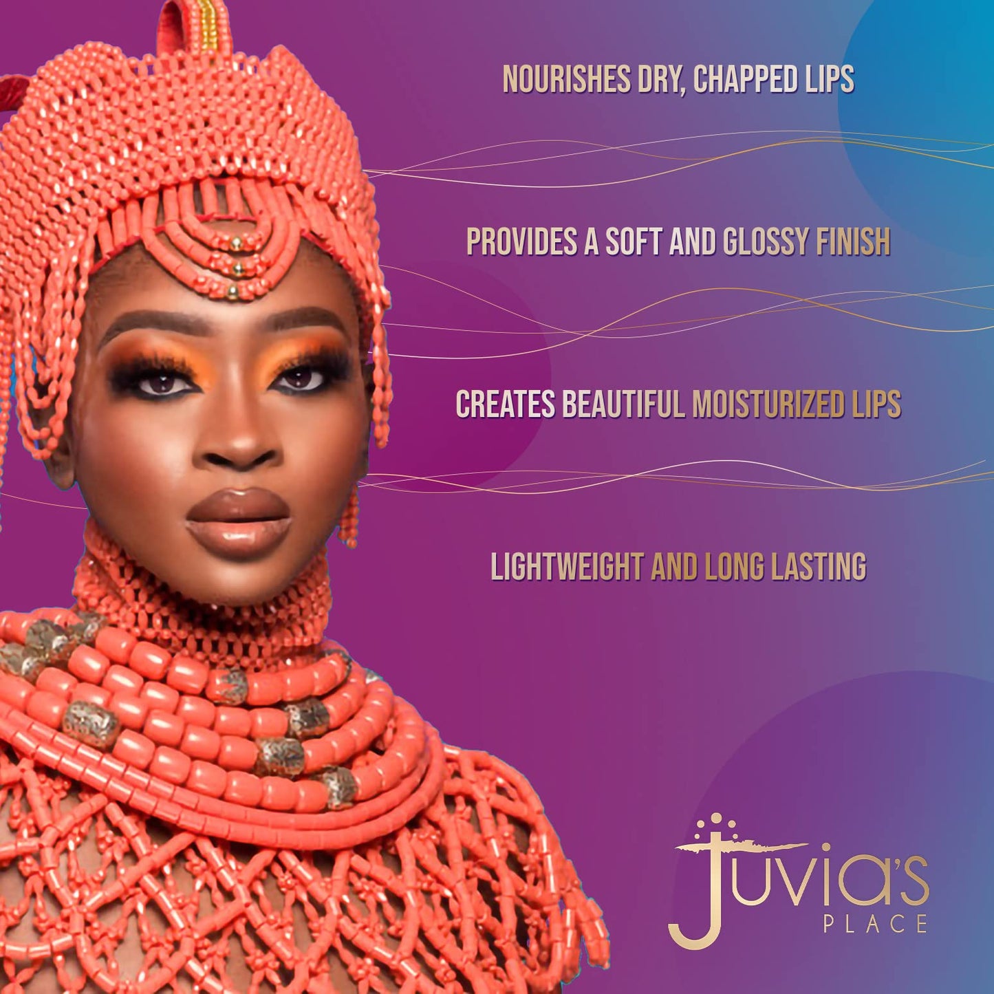 Juvia's Place The Nubian Nourishing Lip Balm | Peppermint - Moisturizing Lip Chap, Long-Lasting Hydration with Baobab, Manketti, Sunflower and Jojoba Beauty & Personal Care Juvia's Place