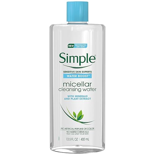 Simple Water Boost Micellar Cleansing Water, Sensitive Skin, 13.5 oz Beauty & Personal Care Simple