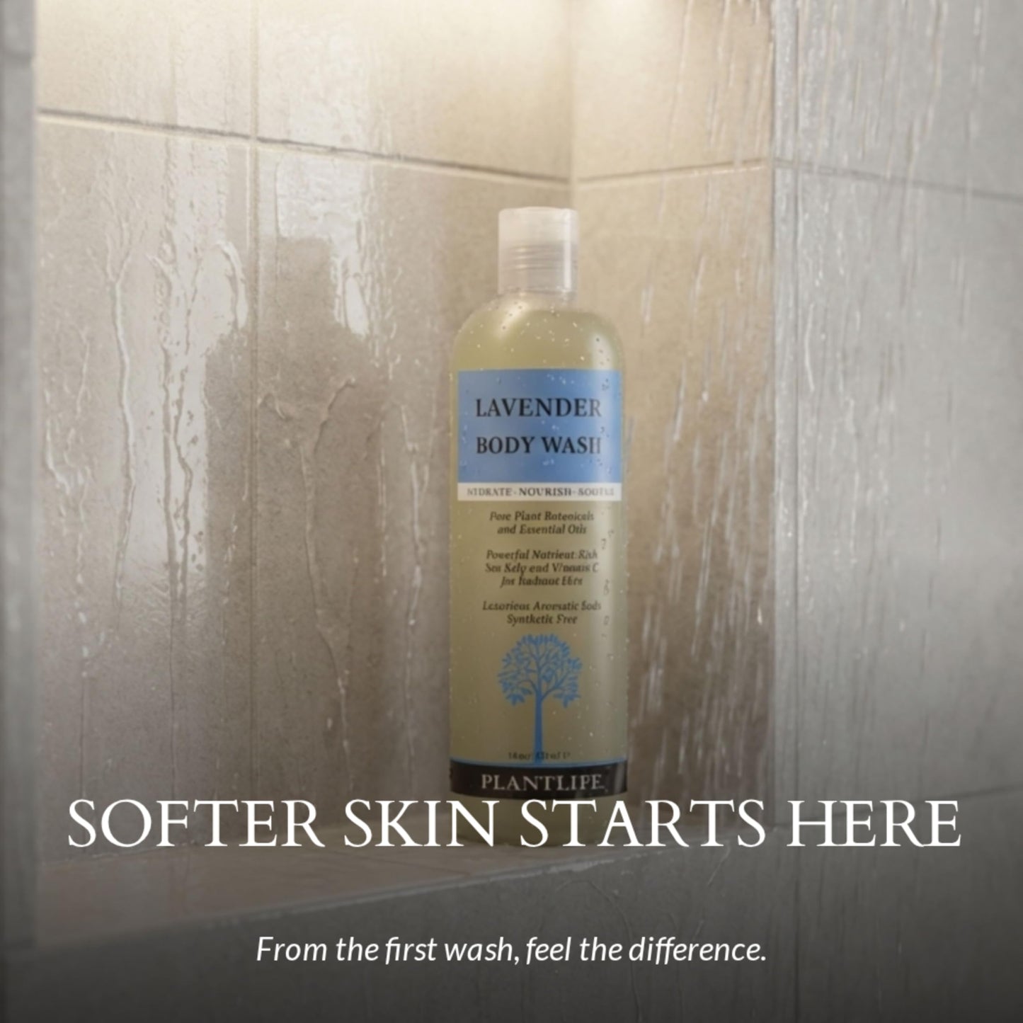 Plantlife Lavender Body Wash - GMO and Gluten Free Gentle and Moisturizing Body Wash That Contains Only Ingredients Straight from Nature Beauty & Personal Care Plantlife