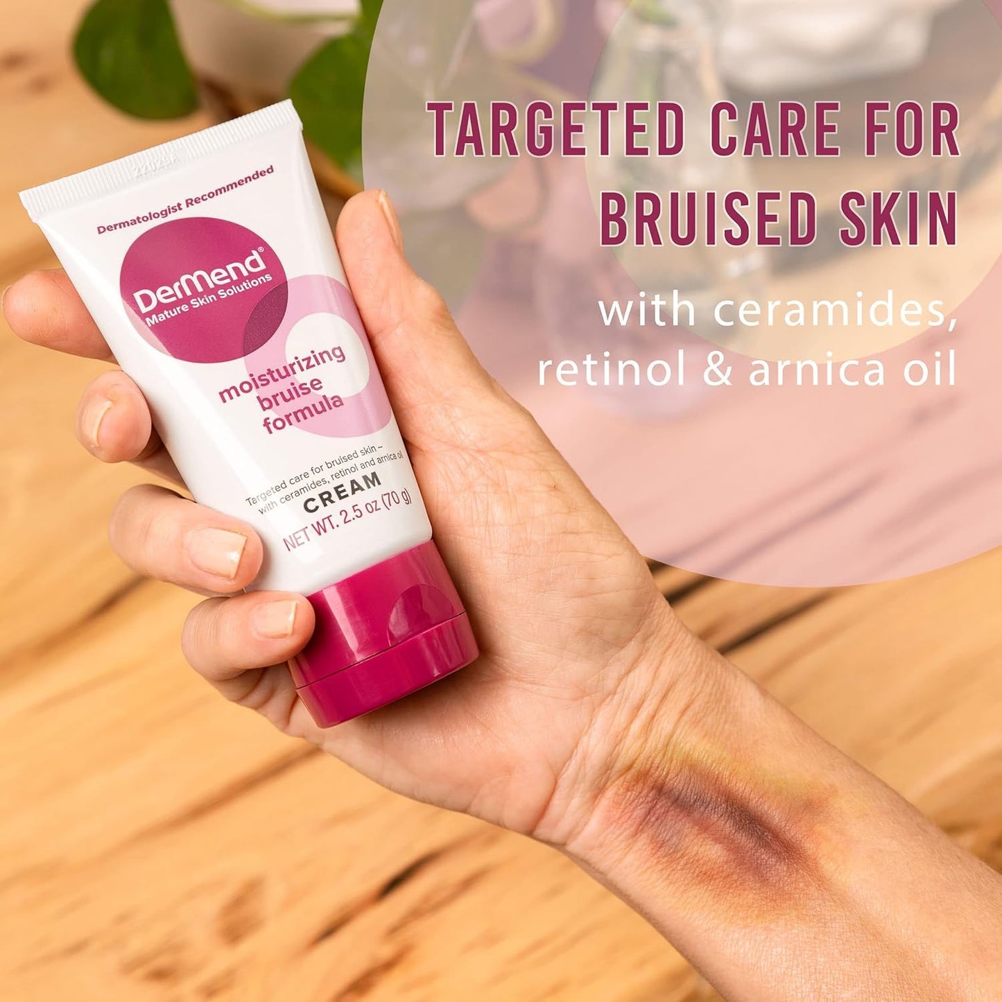 Dermend Arnica Bruise Cream, 2.5 oz Beauty and Personal Care Dermend