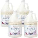 Ginger Lily Farms Botanicals Nourishing Body Wash, 100% Vegan & Cruelty-Free, Fragrance Free, 1 Gallon Refill (Pack of 4) Beauty & Personal Care Ginger Lily Farms