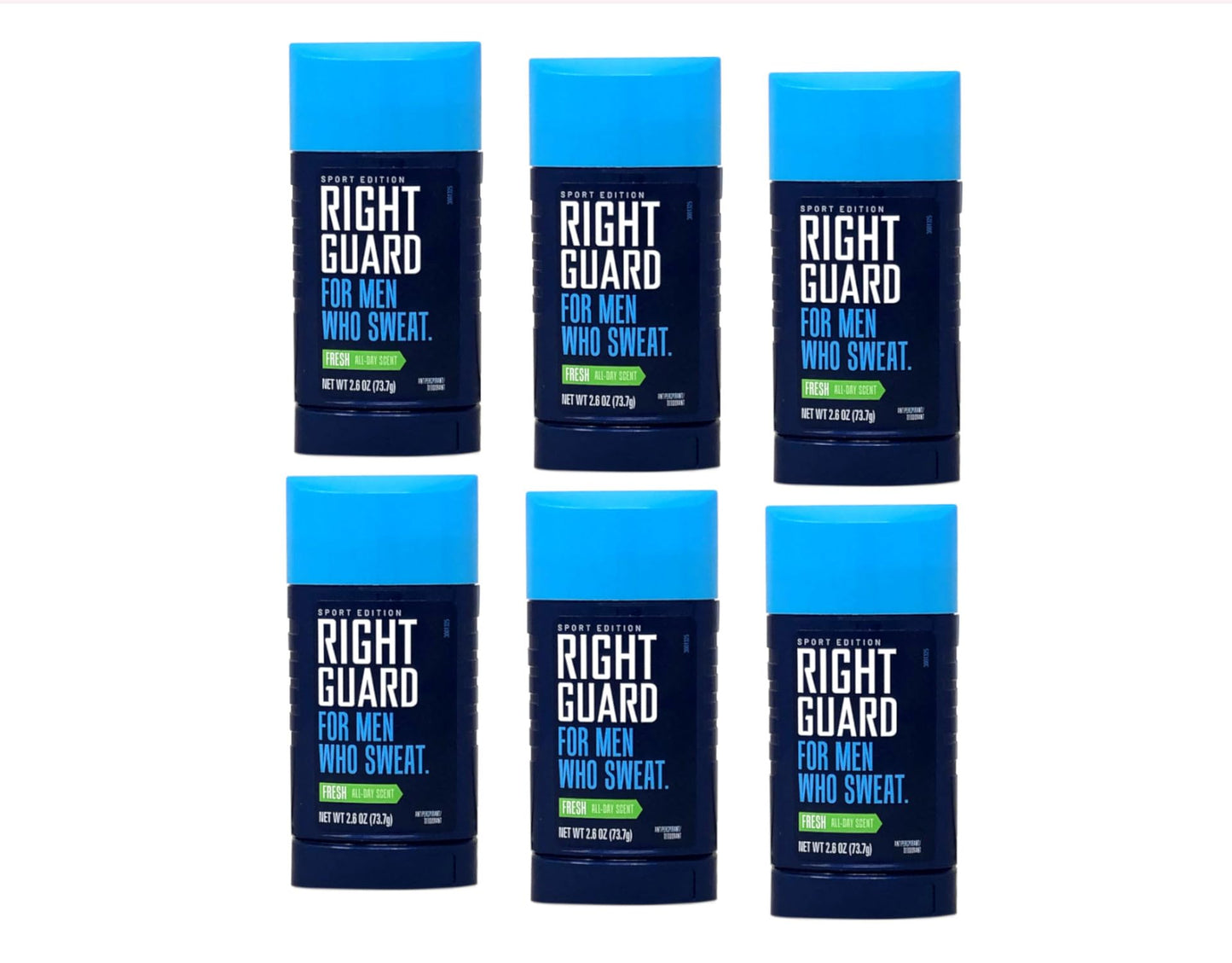 Right Guard Sport Antiperspirant Up To 48HR, Fresh, 2.6 Oz (Pack of 6) Beauty & Personal Care Right Guard