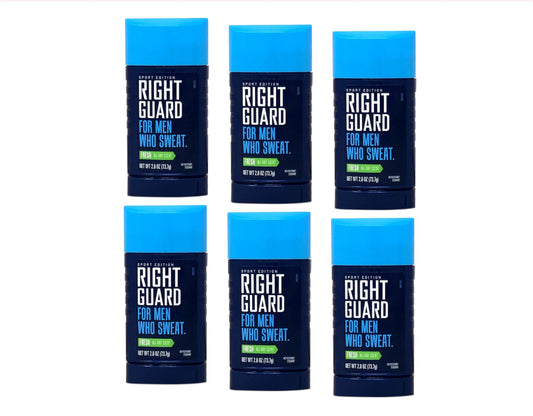 Right Guard Sport Antiperspirant Up To 48HR, Fresh, 2.6 Oz (Pack of 6) Beauty & Personal Care Right Guard