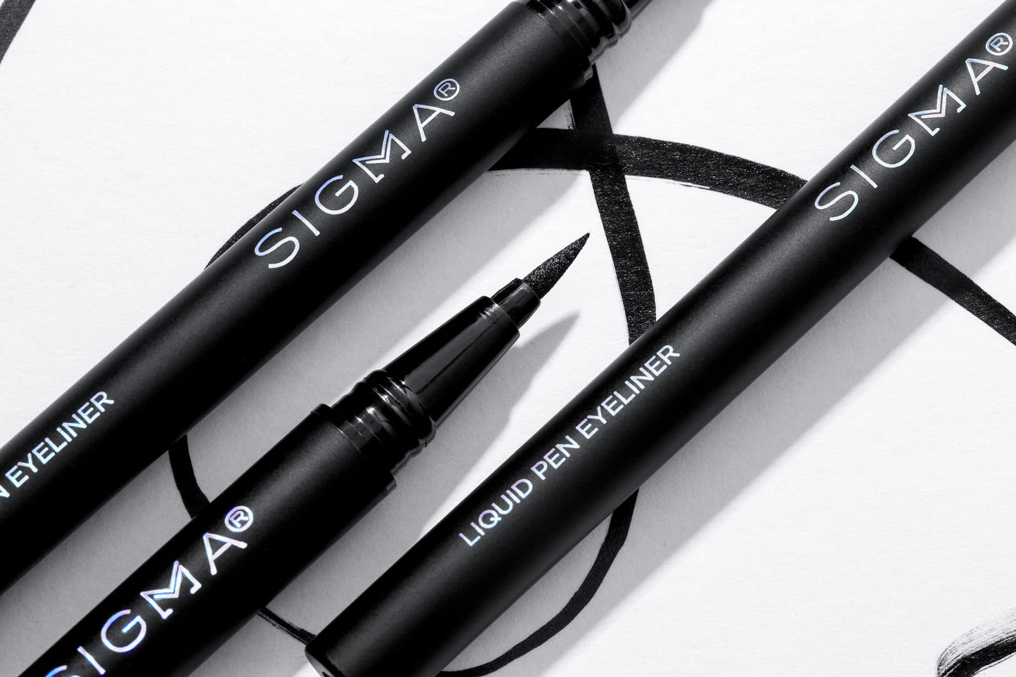 Sigma Beauty Liquid Pen Eyeliner - Wicked 0.01 oz Eyeliner, Black (EL025-3) Beauty & Personal Care Sigma Beauty