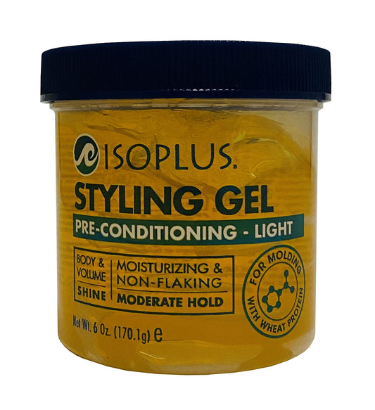 Isoplus,Styling Hair Gel Pre-Conditioner Light Bonus 6 Oz,Pack of 12 Beauty & Personal Care Isoplus