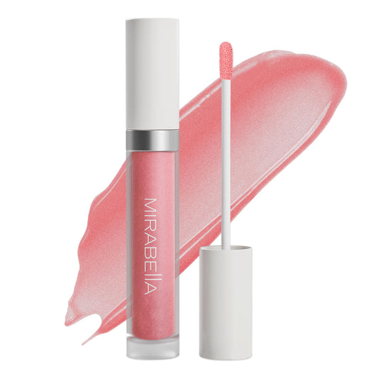 Mirabella - Luxe Advanced Formula Lip Gloss, Non-Sticky Hydrating Lip Glosses with Vegan Lanolin, Jojoba Oil & Vitamin E, Long-Lasting & Cruelty-Free Beauty & Personal Care Mirabella