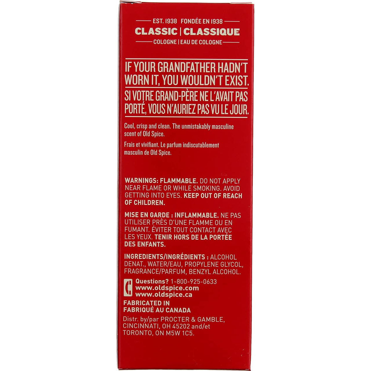 Old Spice Classic Cologne Spray 4.25 oz (Pack of 6) Beauty & Personal Care Old Spice