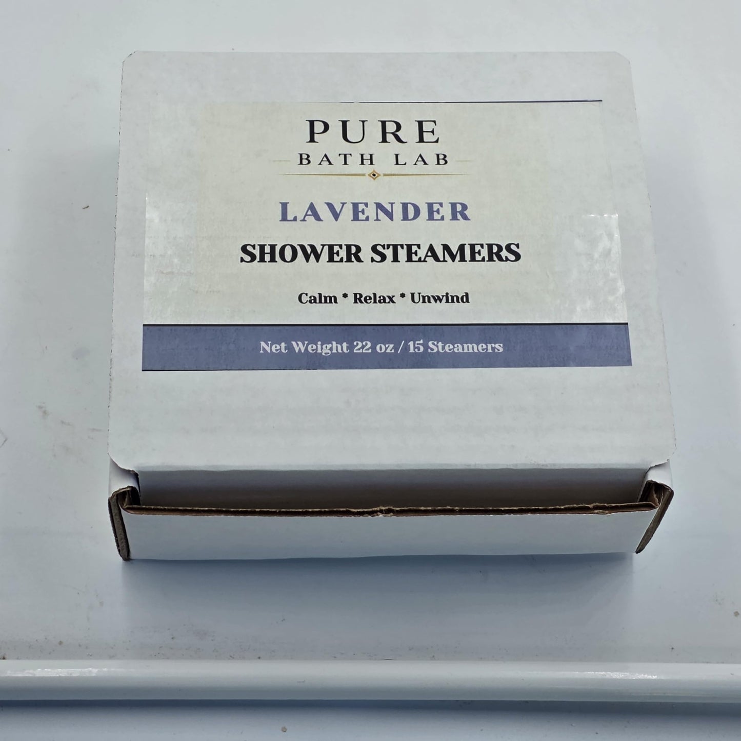Lavender Shower Steamers, 15 Count, (Larger Than Leading Brand), Essential Oils, Mesh Bag (15 Count) Pack of 1 Beauty and Personal Care Spa Pure