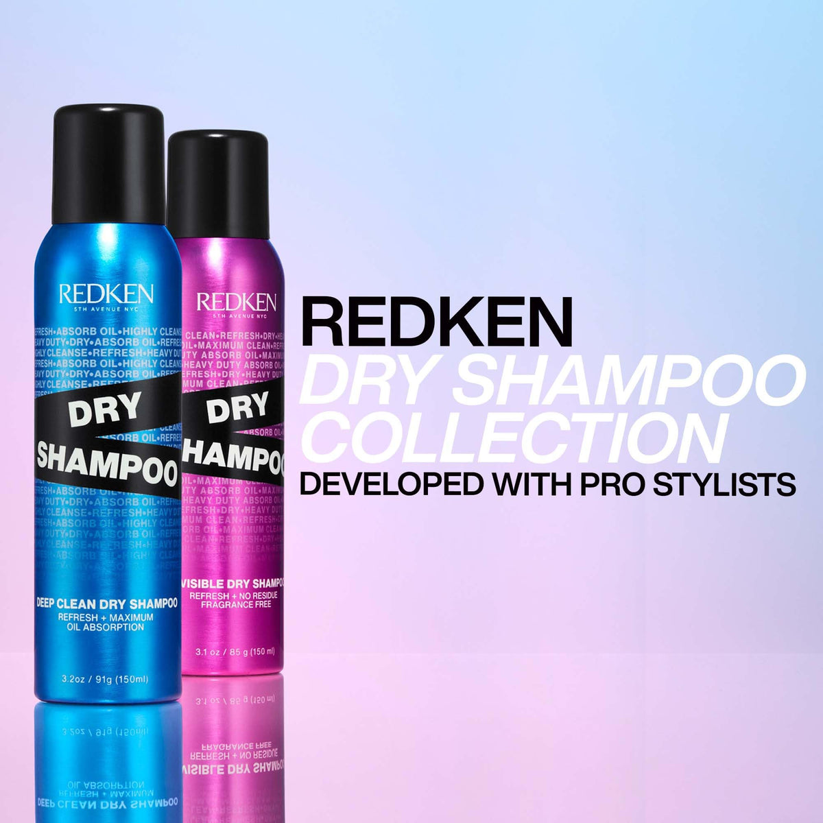 Redken Invisible Dry Shampoo - Lightweight & Residue-Free