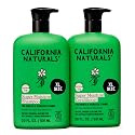 California Naturals Moisture Shampoo and Conditioner for Dry, Damaged Hair, Hair Care Bundle for Women and Men, Natural, Vegan, Cruelty, Silicone Beauty & Personal Care California Naturals