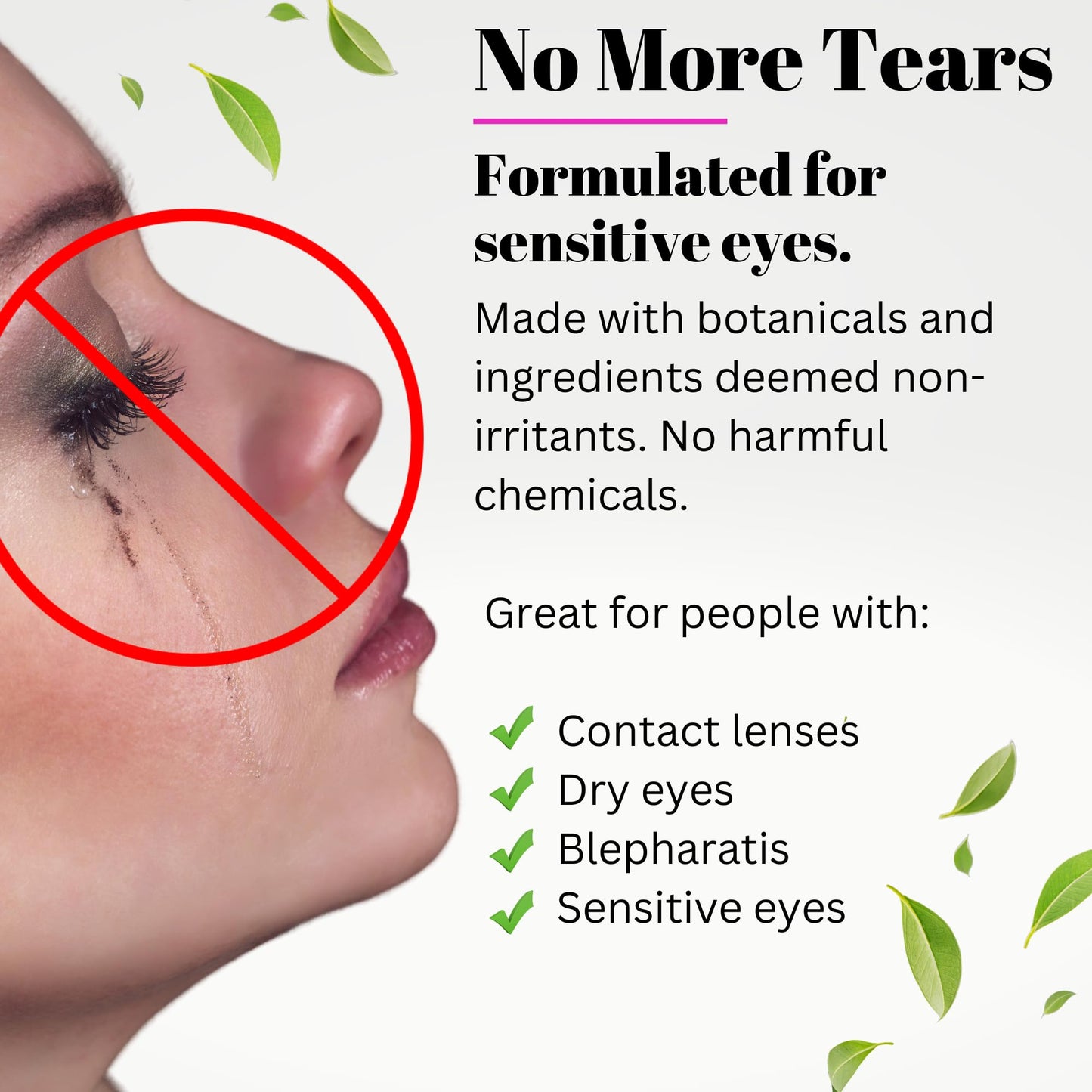 Fifth & Skin NATURLASH Natural Mascara (BLACK) Hypoallergenic for Sensitive Eyes - New Formula - New Packaging! Vegan - Cruelty, Gluten, Nut & Paraben Beauty & Personal Care Fifth & Skin