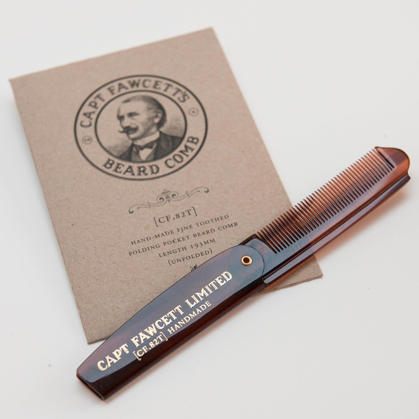 Captain Fawcett Captain Fawcett Beard Comb (82T) 300g Beauty and Personal Care CAPTAIN FAWCETT
