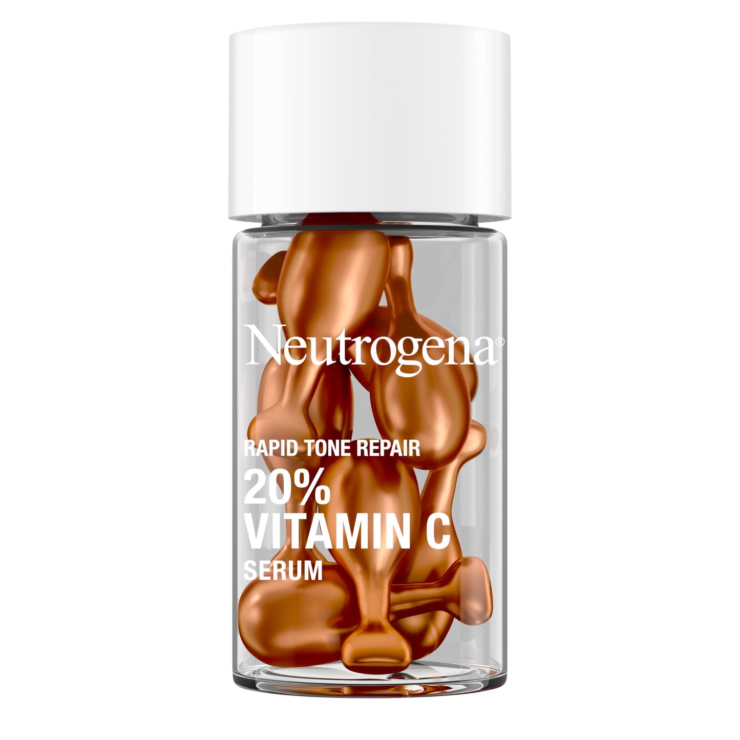 Neutrogena Rapid Tone Repair 20% Vitamin C Face Serum Capsules, Daily Facial Serum with Vitamin C to Help Brighten Skin Tone & Reduce Look of Dark Beauty & Personal Care Neutrogena