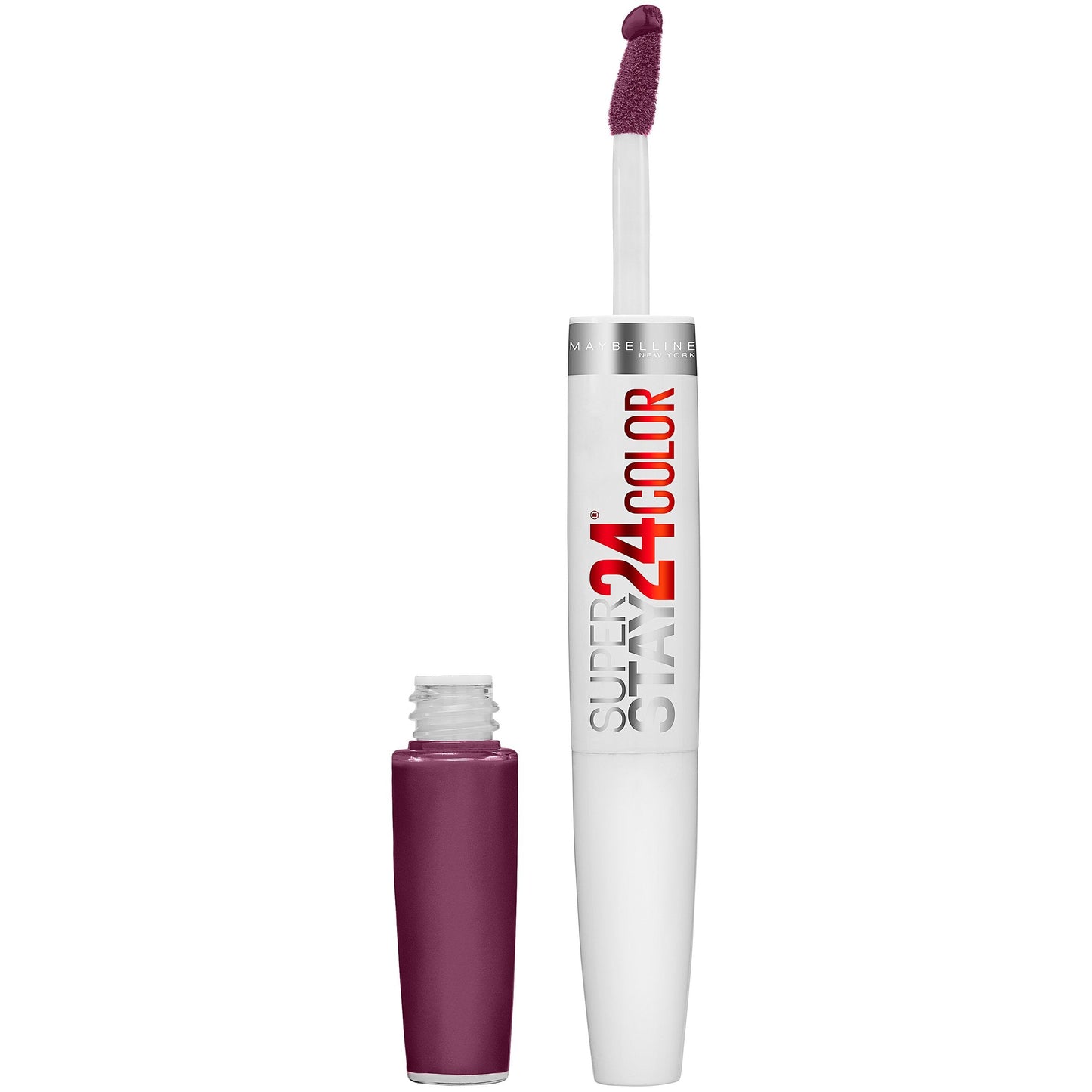 Maybelline SuperStay 24, 2-Step Liquid Lipstick, Extreme Aubergine Beauty & Personal Care MAYBELLINE