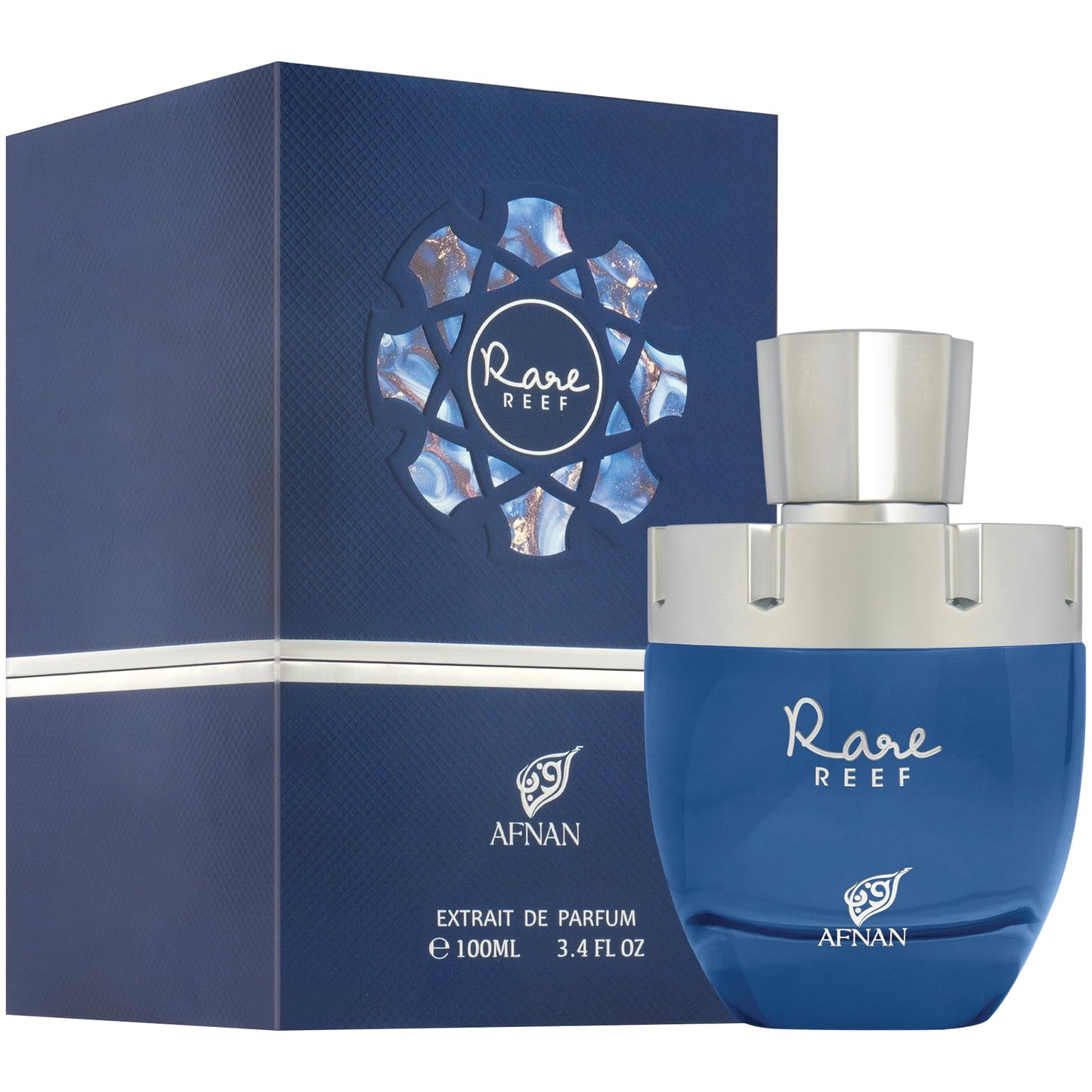 Afnan Rare Reef Unisex Extrait de Parfum, 3.4 Fl. Oz Beauty and Personal Care Afnan
