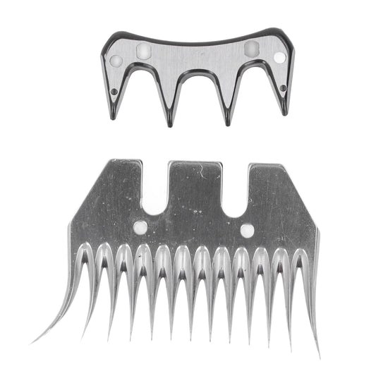 Sheep Shears Blade Curved 13 Teeth Wool Clipper Comb Cutter for Skilled Farmers Trimming Thin Wool 7mm Spacing Beauty and Personal Care Fafeicy