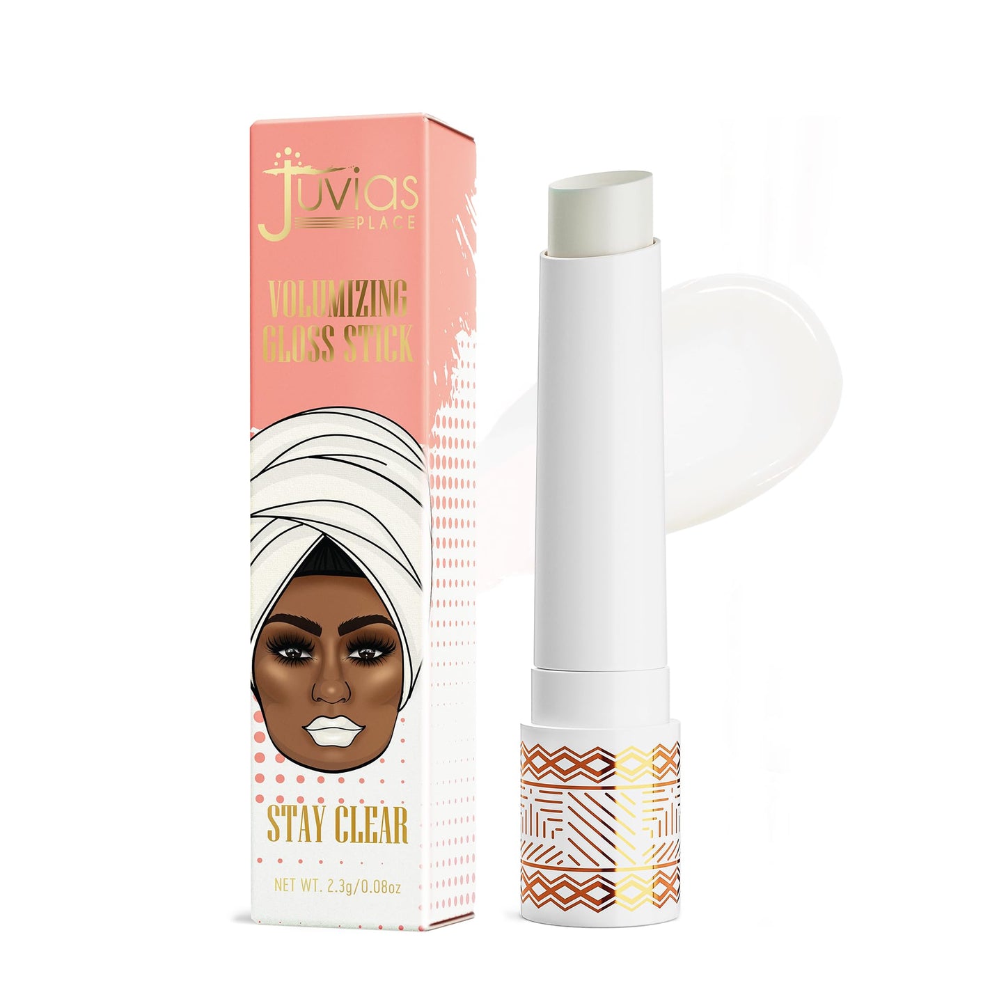 Juvia's Place Volumizing Gloss Stick - Stay Clear - Shiny Luscious Lips with Nourshing Hydration, Plumping, Lip Plumper, Plumping Lip Balm, Hydrating Beauty & Personal Care Juvia's Place