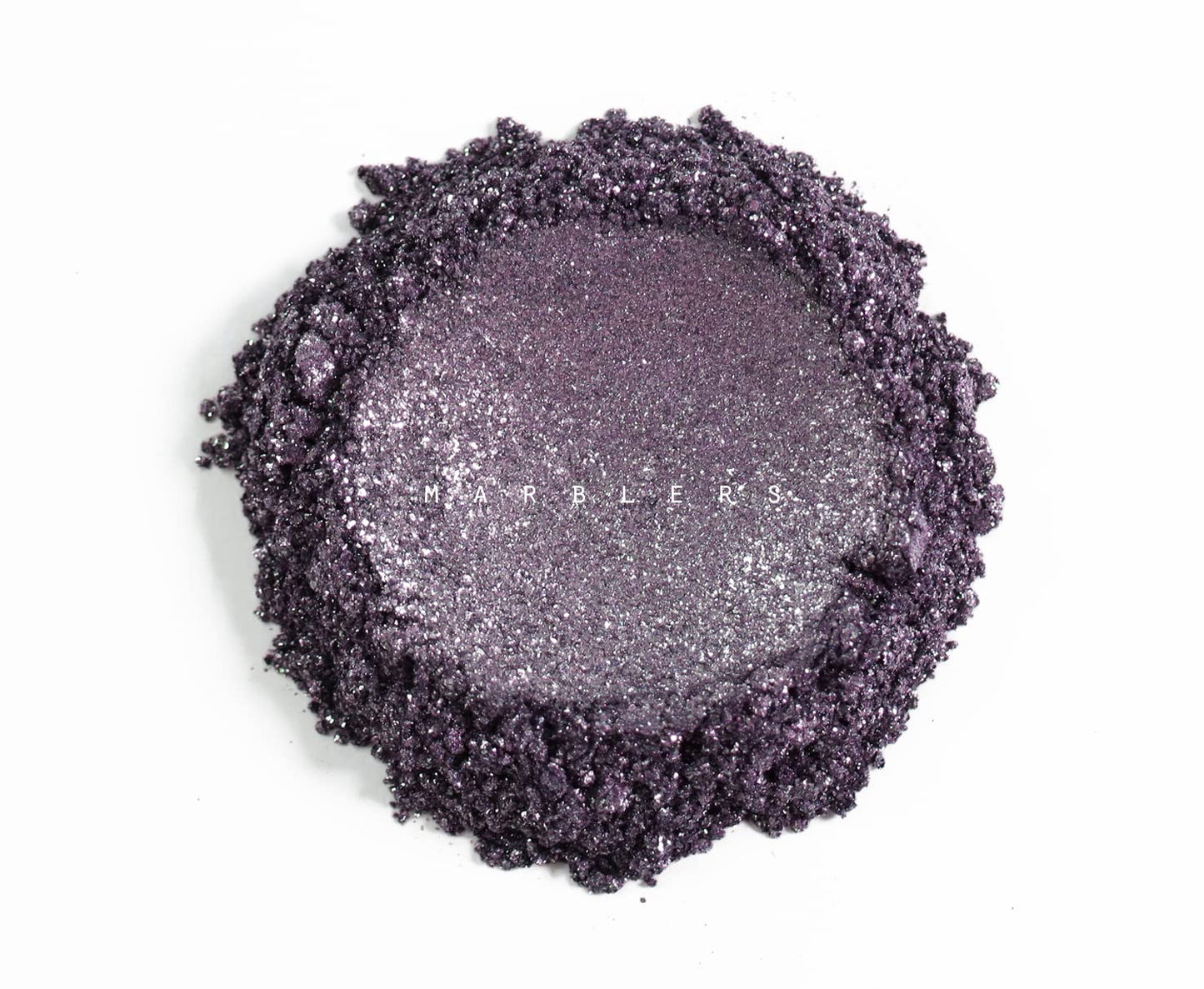 MARBLERS Chunky Natural Mica Powder [Ash Lilac Pearl] 0.11oz (3g) | Highly Pigmented | Non-Toxic, Vegan, Cruelty-Free | Eyeshadow, Body Butter, Nail Beauty & Personal Care MARBLERS