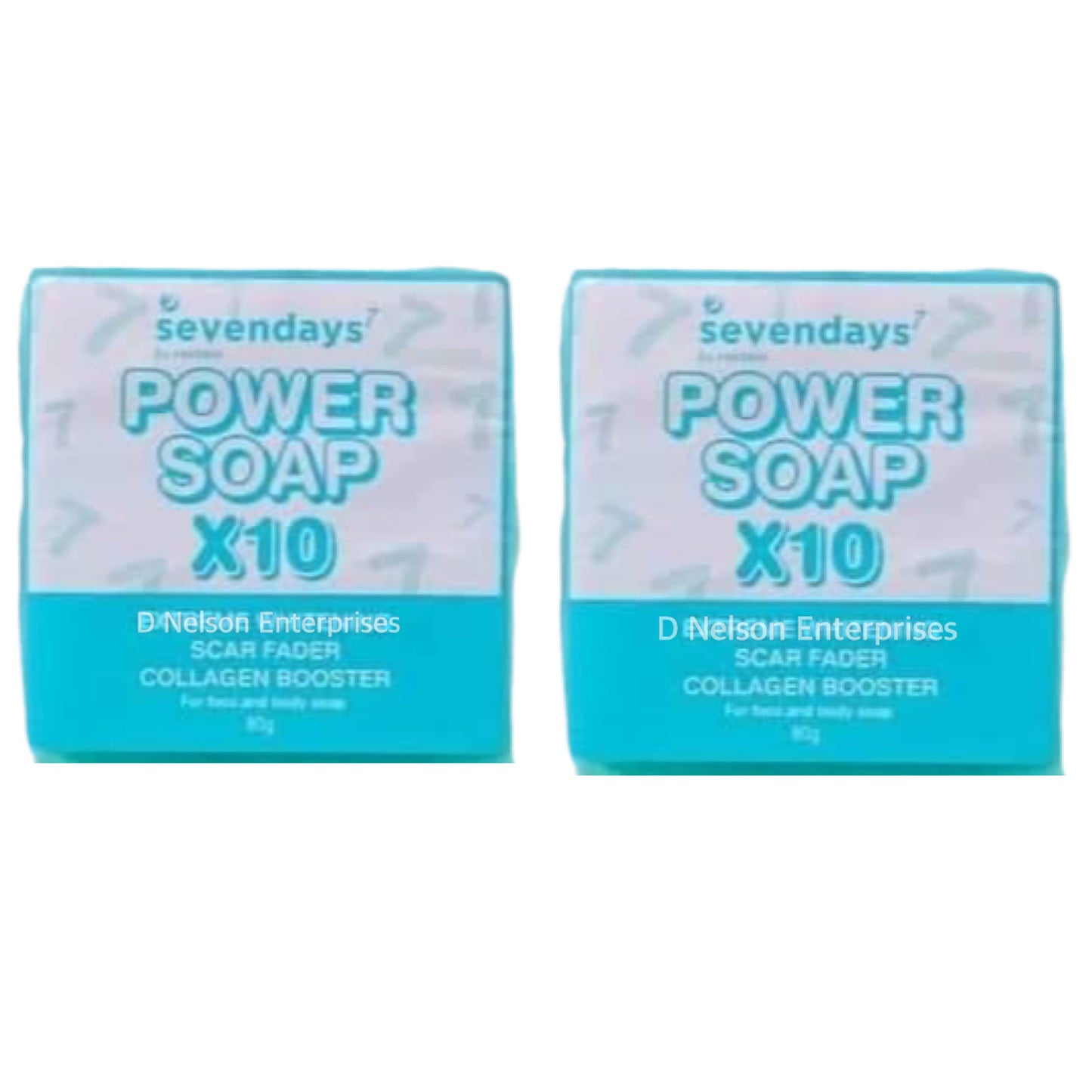 2 Bars SevenDays by Her Skin POWER SOAP for Face & Body, 80g Beauty & Personal Care HerSkin