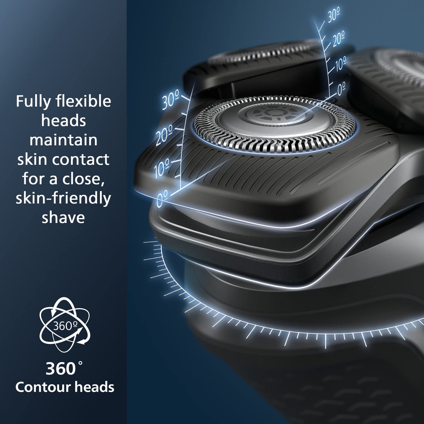 Philips Norelco Shaver 5400, Rechargeable Wet & Dry Shaver with Pop-Up Trimmer, S5880/81 Beauty and Personal Care Norelco