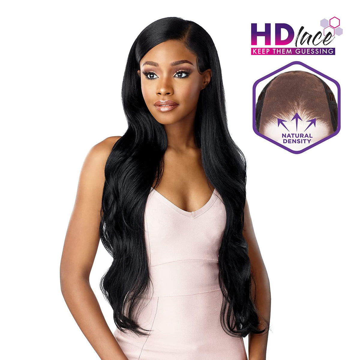 Sensationnel What Lace 13x6 Wig-Emery, FLAMBOYAGECHOCOLATE