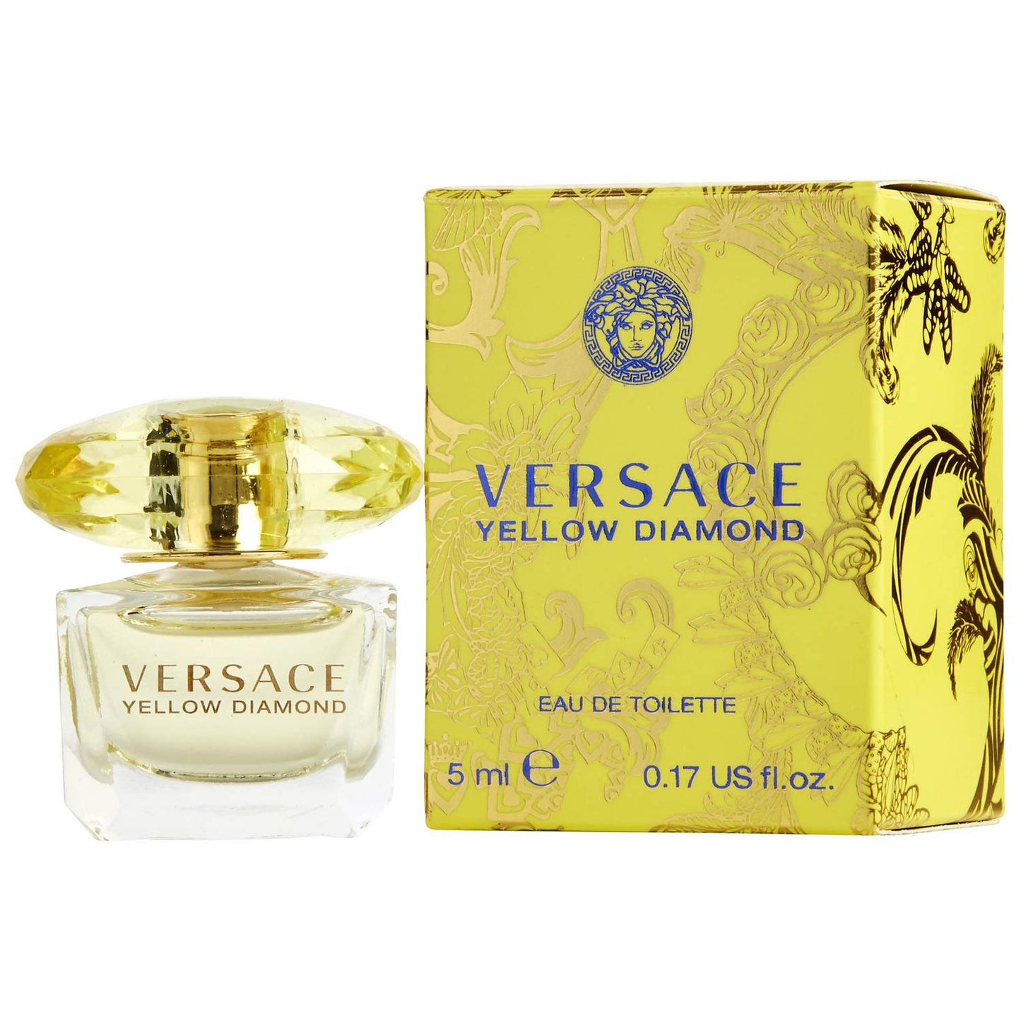 Versace Yellow Diamond By Gianni Versace Mini EDT .17 Oz Beauty & Personal Care Versace