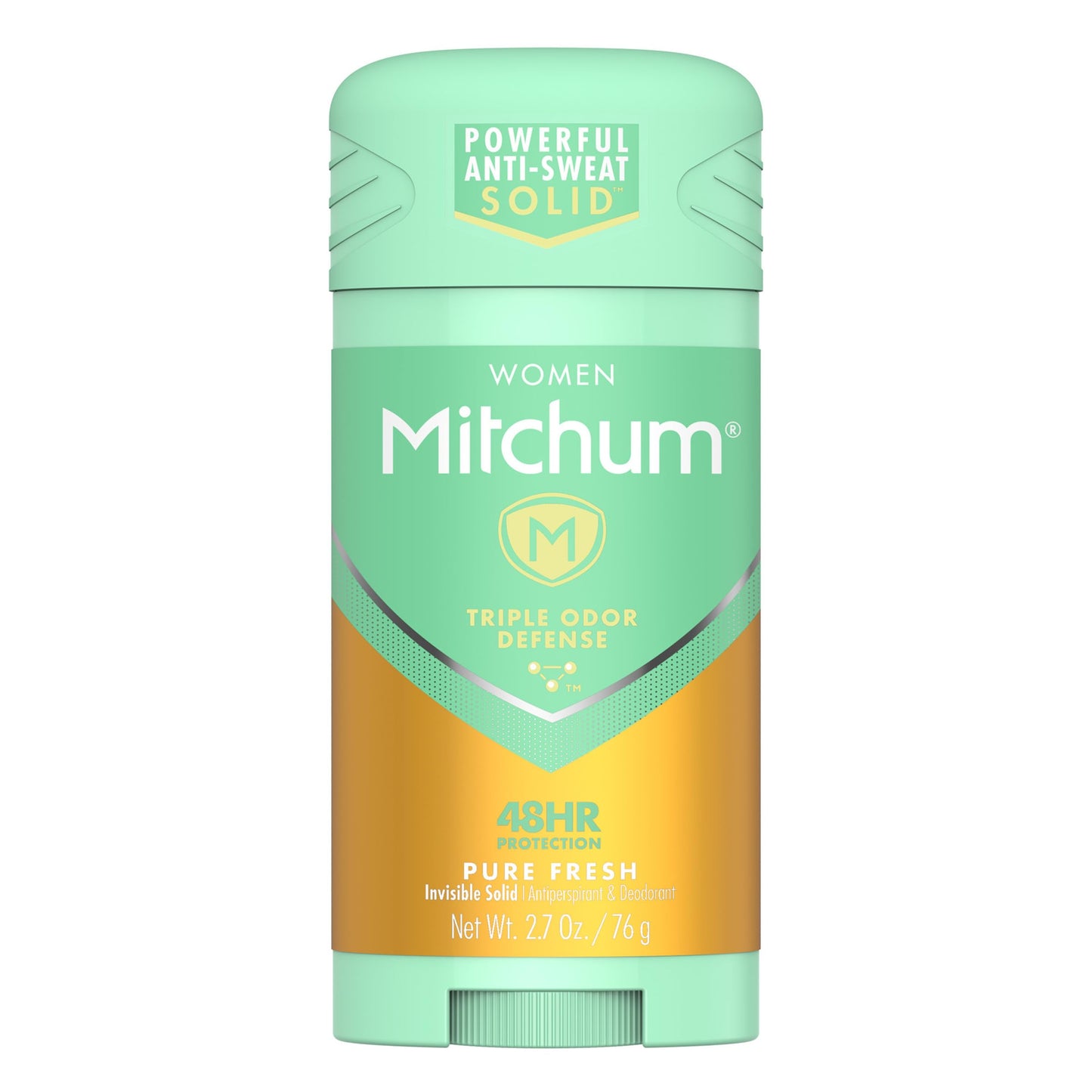 Mitchum Women Triple Odor Defense Invisible Solid Antiperspirant Deodorant, Pure Fresh, 2.7 oz Beauty and Personal Care Mitchum