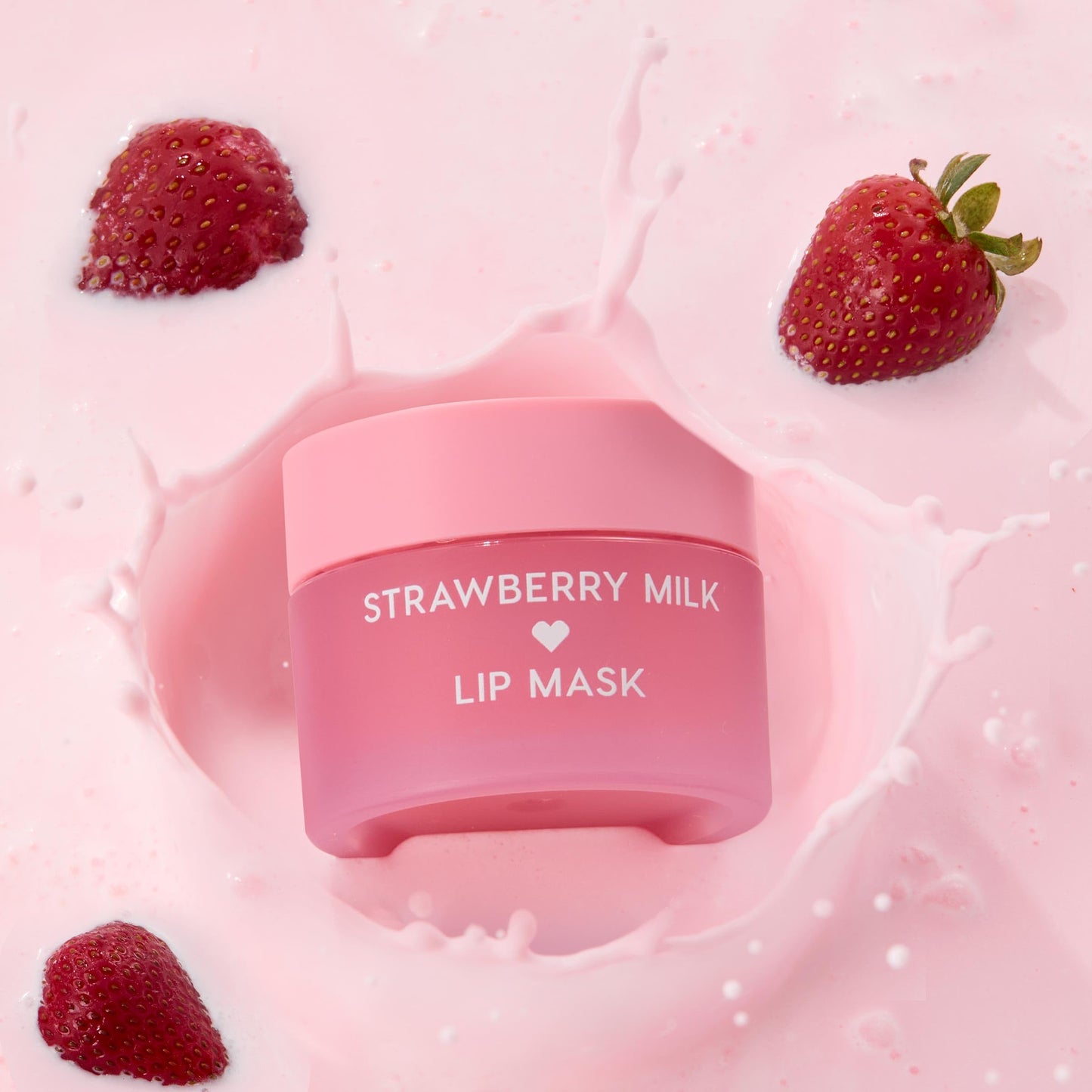 ColourPop Fresh Kiss Lip Mask - Leave-On Lip Moisturizer & Overnight Treatment - Replenishes Dry Lips with Shea Butter & Vitamin E - Strawberry Milk Beauty and Personal Care ColourPop