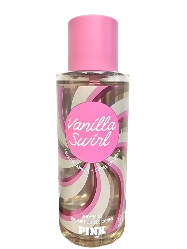 Victoria's Secret Pink Vanilla Swirl Scented Mist Frosted Vanilla x Sugar Crystals 8.4 Ounce Spray Beauty & Personal Care Victoria's Secret
