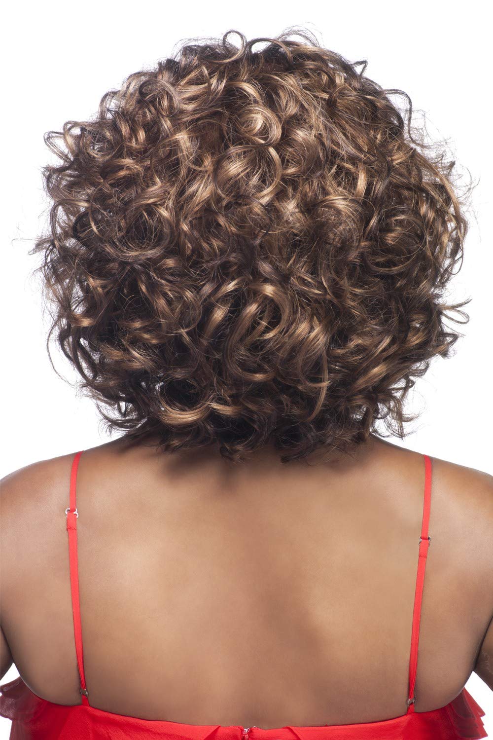 Vivica Chilli-V Wig Color 2 Fox Wigs 12" Lace Front Soft Layers Loose Curly Heat Resistant Synthetic Babay Hairs
