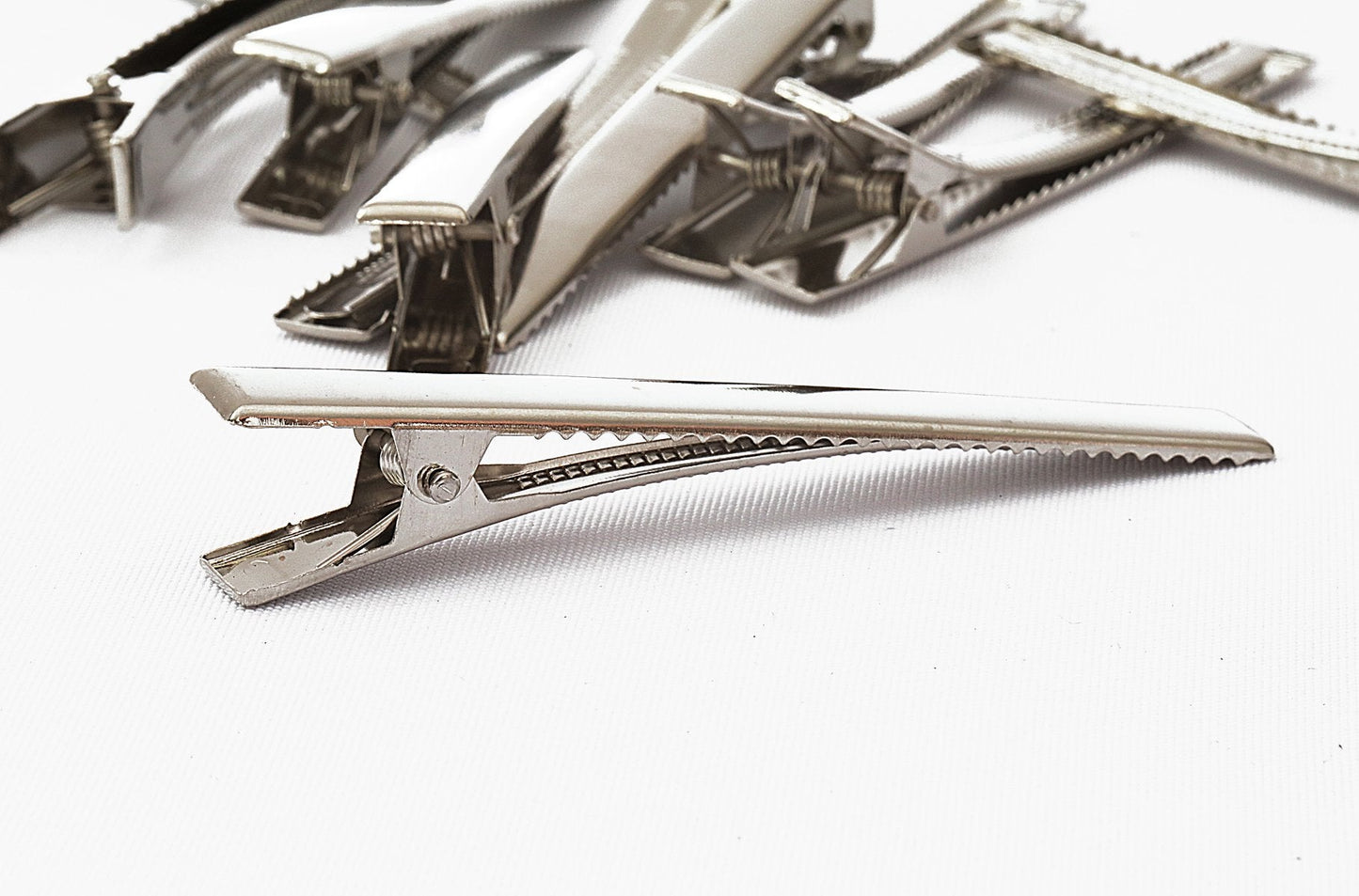 Shapenty 7 Sizes Metal Hair Clips Alligator Teeth Prongs Hair Clips Hairpins Clamps Holders for Women Girl Hair Bow Accessories Making Hair Salon DIY Beauty & Personal Care Shapenty