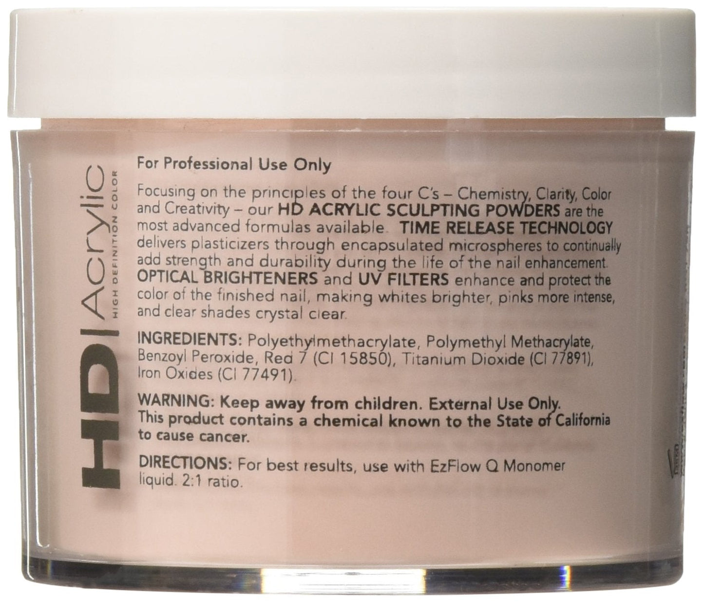 EZ Flow High Definition Cover Pink Powder False Nails, 4 Ounce Beauty & Personal Care EzFlow