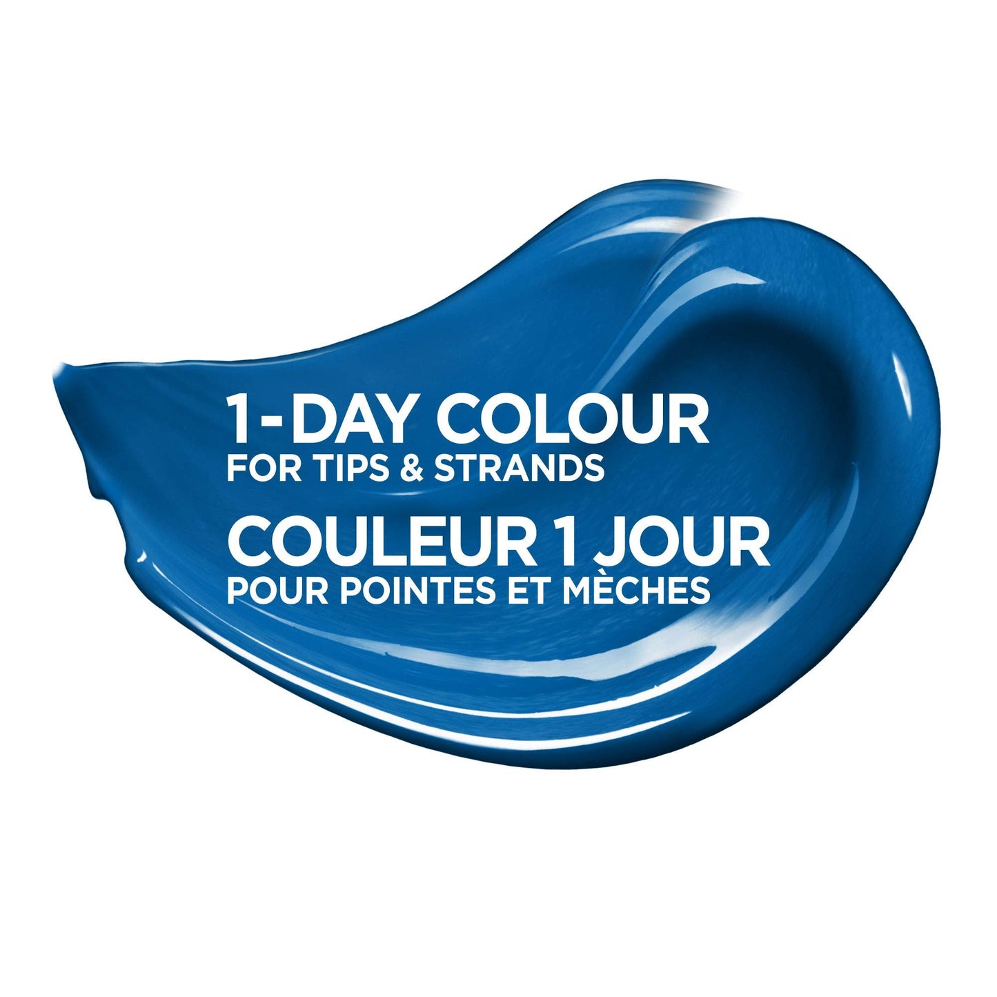 L'Oreal Paris Hair Makeup Temporary 1-Day Hair Color for Brunettes, Blue 60, 1 Fl Oz Beauty & Personal Care L'Oreal Paris
