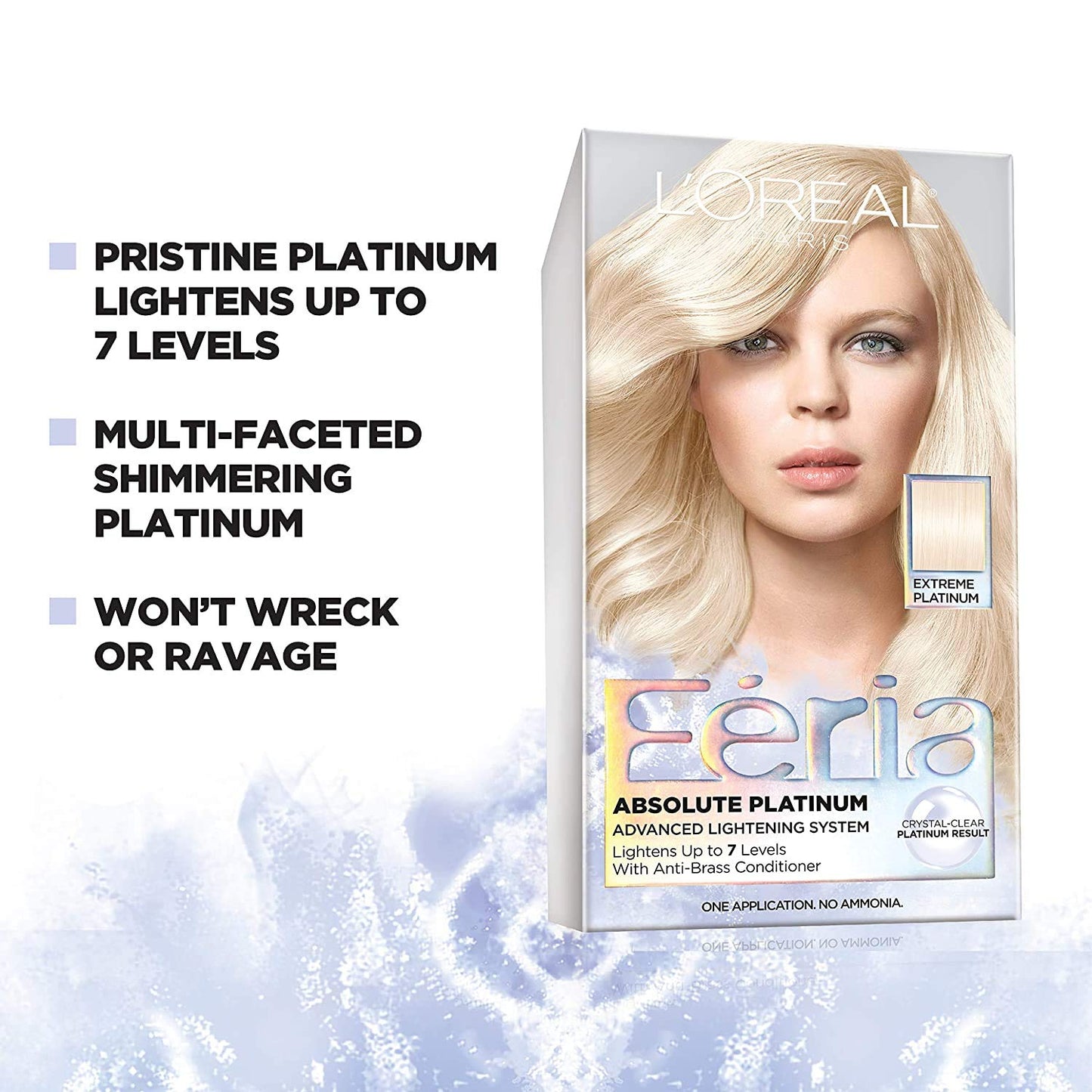 L'Oreal Feria Absolute Platinums Hair Color, Extreme Platinum 1 ea (Pack of 2) Beauty & Personal Care L'Oreal Paris