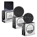 Solid Rice Protein Shampoo, Conditioner and Body Wash Bundle | Shampoo, Conditioner & Wash Bars For Hair and Body w/All Natural Essential Oils & Zero Beauty & Personal Care BAMBOEARTH