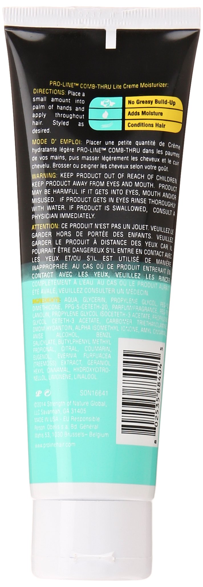Pro-Line Comb Thru Lite Creme Conditioner for Men, 4 Ounce Beauty & Personal Care Pro-Line