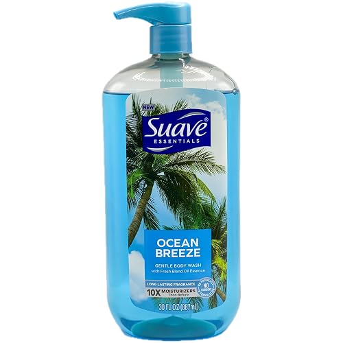 Suave ESSENTIALS OCEAN BREEZE BODY WASH WITH SWEET BLEND OIL ESSENCE 30 FL OZ Beauty & Personal Care Suave