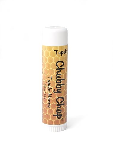 Chubby Chap - Large Jumbo Natural Lip Balm - .5 Ounce Tupelo Honey Beauty & Personal Care Chubby Chap