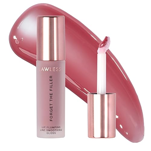 Lawless Women's Forget The Filler Lip Plumper Line Gloss, Velvet, Pink, 0.11 Fl Oz (Pack of 1) Beauty & Personal Care LAWLESS