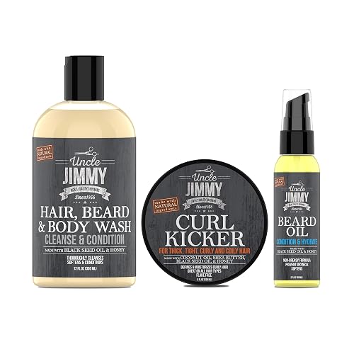 Uncle Jimmy Curl Hair Kit - Regimen Beauty & Personal Care Uncle Jimmy