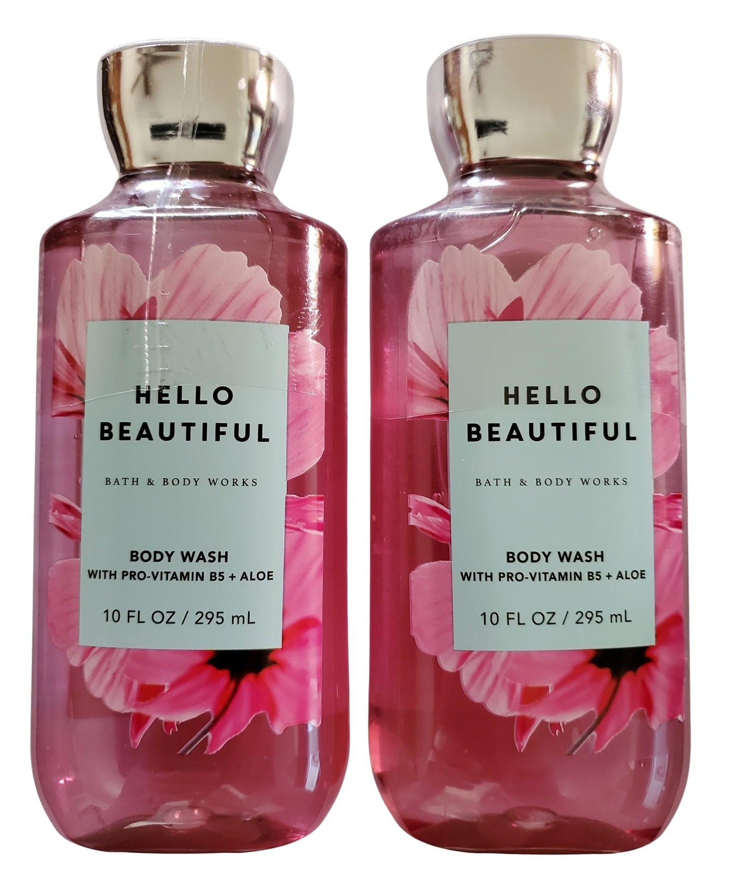Bath & Body Works Shower Gel, Gift Set of 2, 10oz Each (Hello Beautiful) Beauty & Personal Care Bath & Body Works