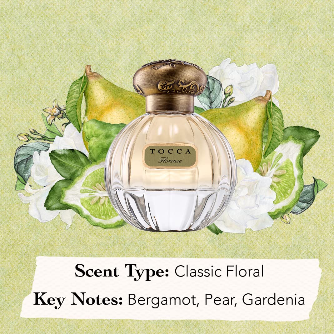 TOCCA Eau de Parfum Florence 1.7 oz Beauty & Personal Care Tocca