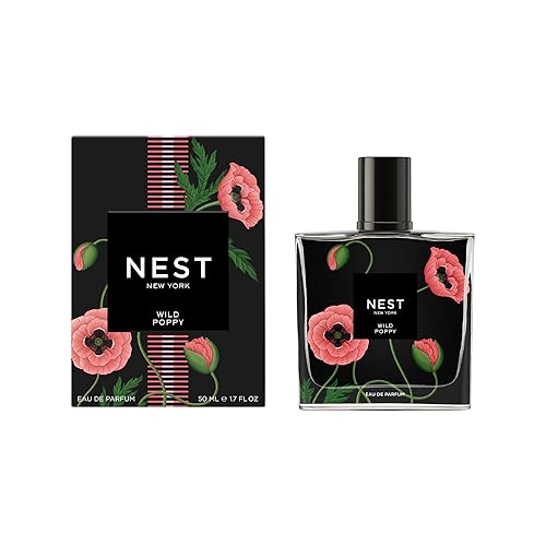NEST New York Wild Poppy Eau de Parfum (Full Size) - 50 mL - Vegan & Cruelty Free Beauty & Personal Care NEST New York