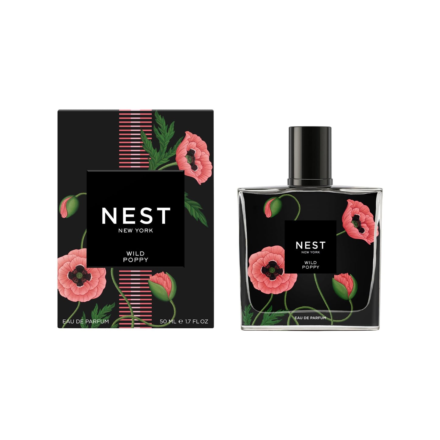 NEST New York Wild Poppy Eau de Parfum (Full Size) - 50 mL - Vegan & Cruelty Free Beauty & Personal Care NEST New York