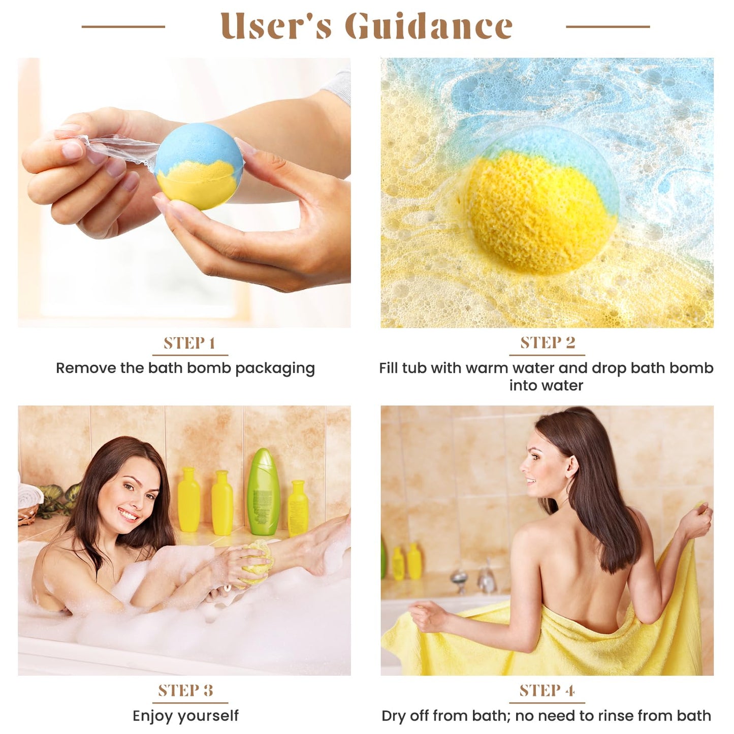 ZenBombs Bath Bombs Set, 20 pcs Natural Shea Butter & Safe Oil Bath Bomb for Skin Moisturizing, Handmade Bubble Bath & Fizzy, Ideal Presents for Women Beauty and Personal Care ZenBombs