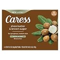 Caress Shea Butter & Brown Sugar Beauty Bar Soap, 8 Count Beauty & Personal Care Caress