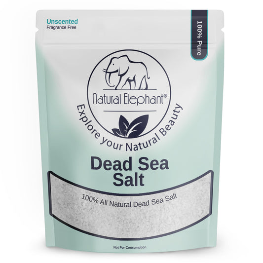 Natural Elephant Dead Sea Bath Salt - 19 Pounds Bulk Bag - 100% Natural and Pure - Coarse Grain - Ideal for Baths and Soaks Beauty and Personal Care Natural Elephant