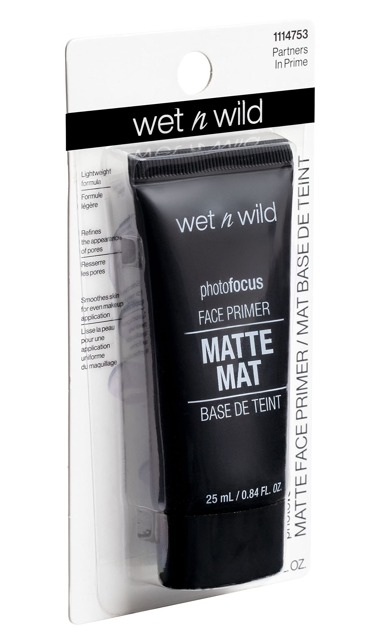 wet n wild Face Primer Photo Focus Matte Face Primer Clear, Perfect Prep & Matte Finish, Extends Makeup Wear, Weightless Hydration with Aloe Vera Beauty & Personal Care wet n wild