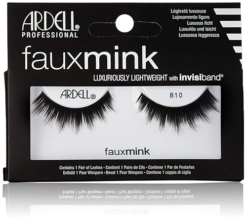 Ardell Faux Mink #810 Black Lashes (6 Pack) Beauty & Personal Care Ardell