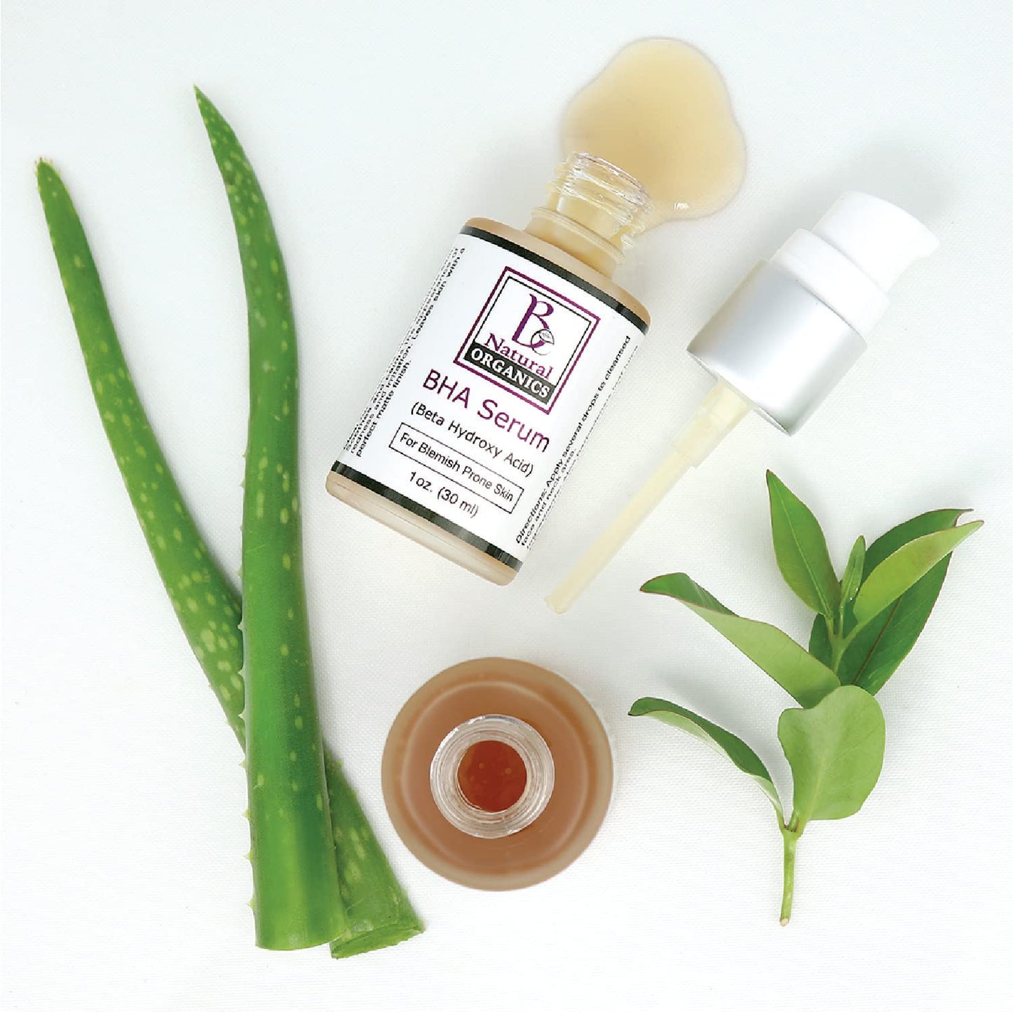 Be Natural Organics BHA Serum 1 Oz (30 ml) Beauty & Personal Care Be Natural Organics
